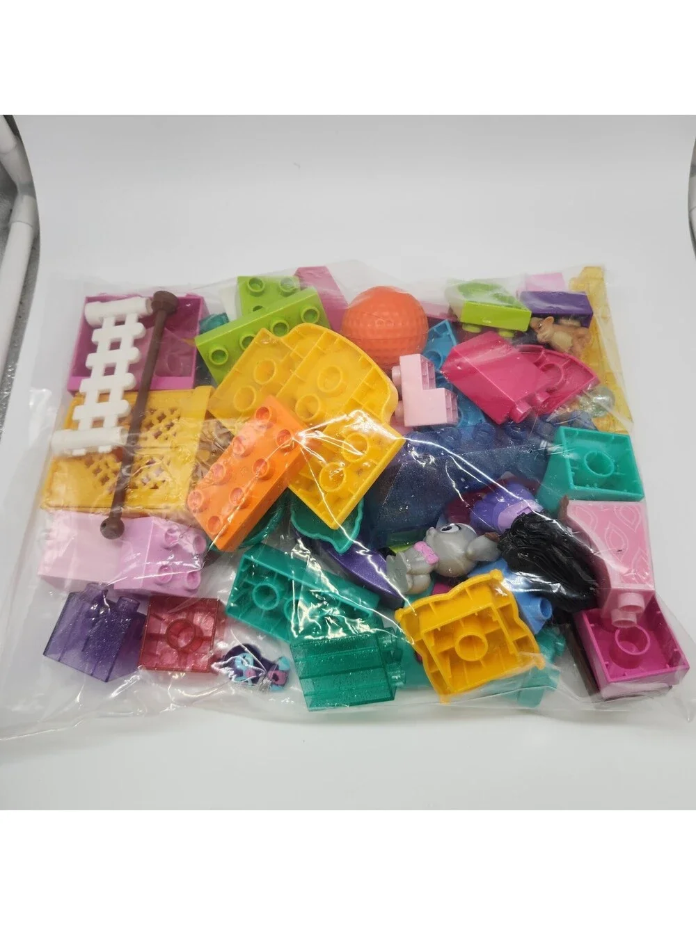 LEGO DUPLO Mixed Parts Lot Windows Accessories Bricks Doors Flowers Genuine
